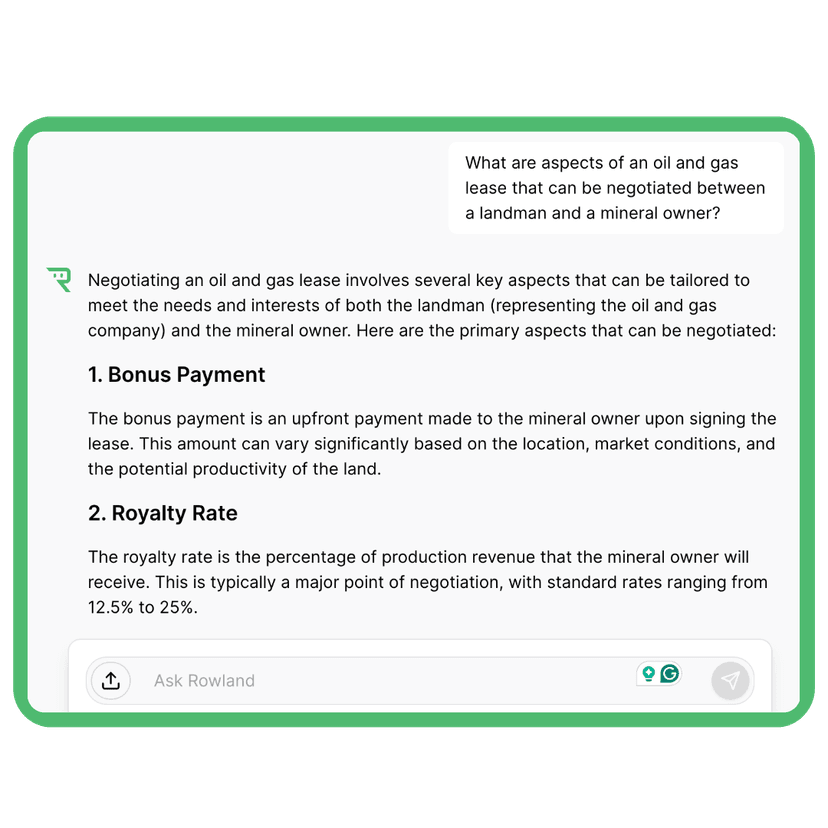 How to Get the Most Out of Rowland: Effective Prompts for Land Professionals